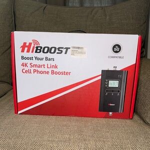 HiBoost 4K Smart Link home office Blk 4K Smart Link Cell Phone Signal Booster